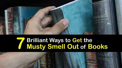 how to remove musty smell from books